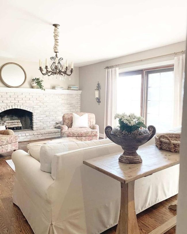 White Brick Living Warmth