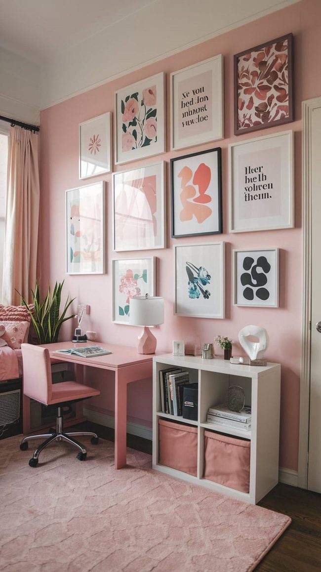 Layered Pink Pillow Collection