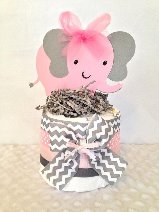 Pink Polka Dot Elephant