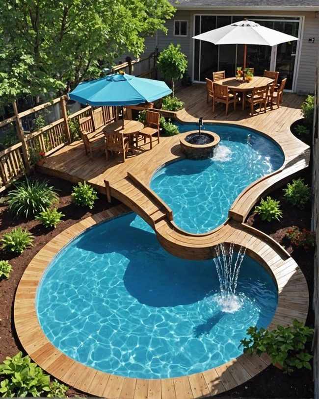 Splashing Kids Zone with Outdoor Dining