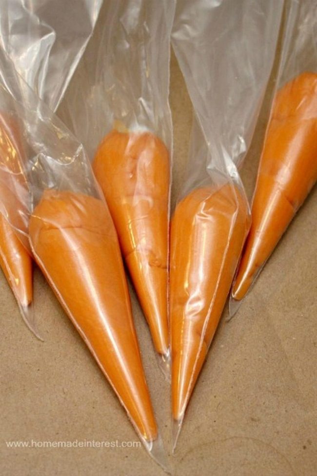 Orange Cones In Plastic Wrap