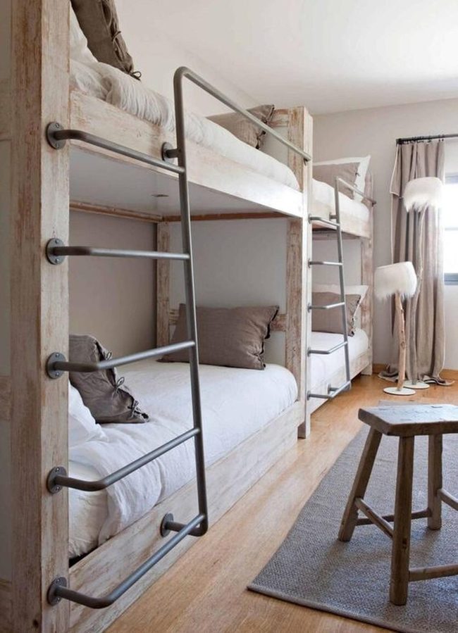 Light Wood Bunk Beds