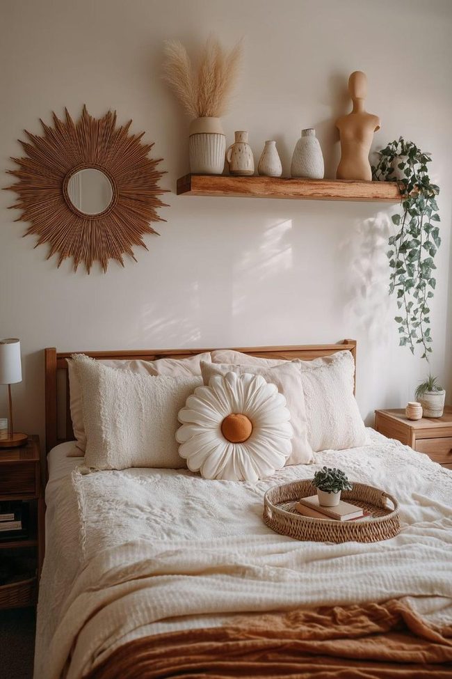 Earthy Personal Retreat With Layered Textures