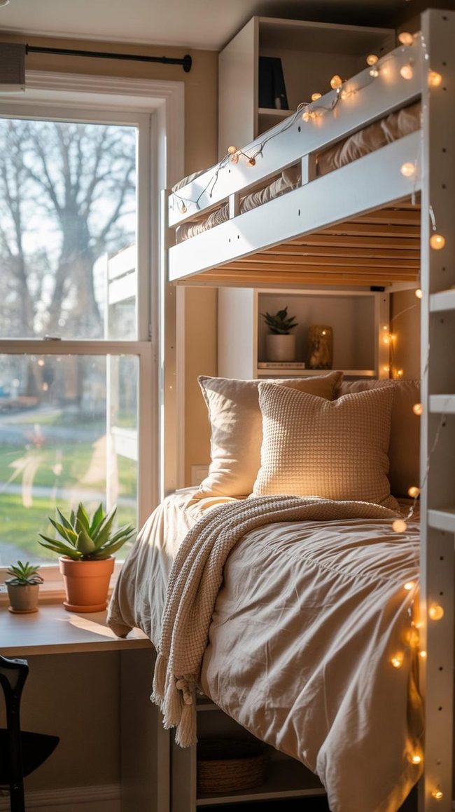 Overhead Shelves Small Spaces