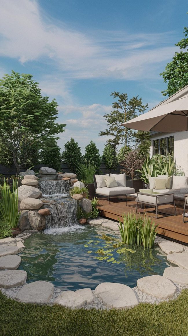 Backyard Water Features Transform Landscape Living