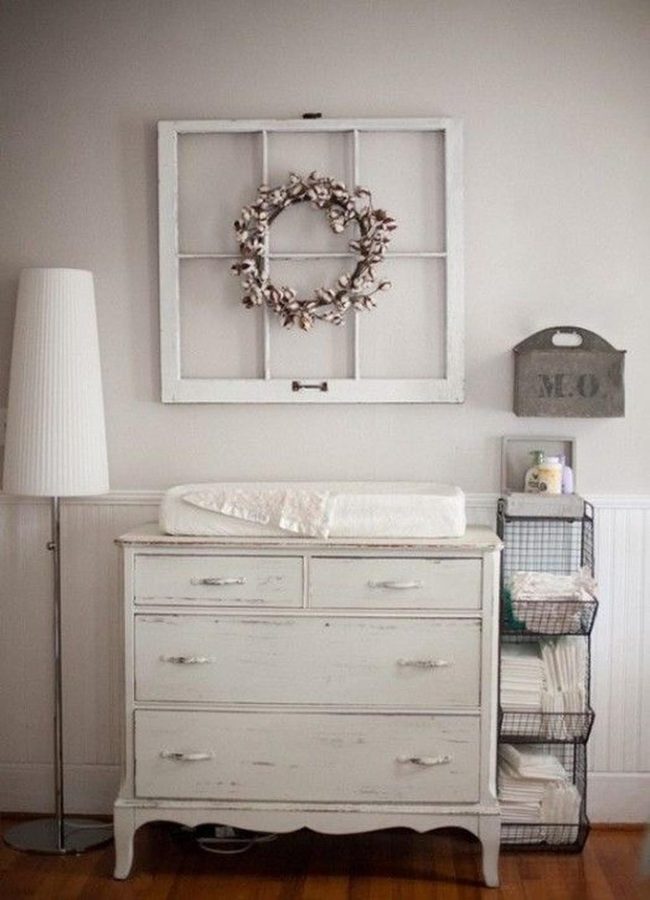 Cotton Stems, Gray Walls, White Light