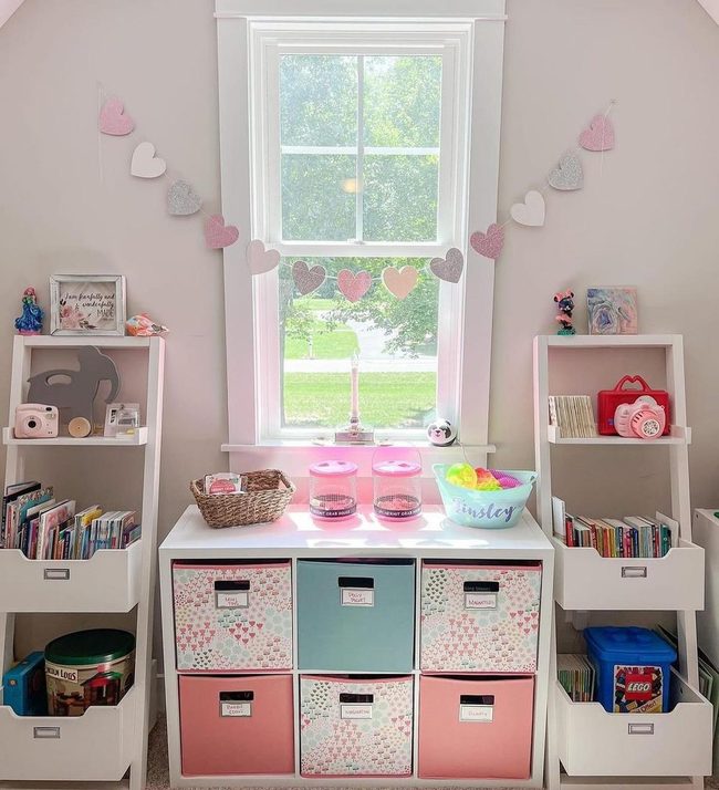 Pastel Storage Meets Natural Light