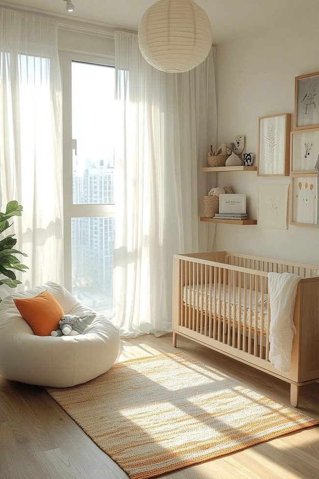 Peach Walls, Creative Toddler Space