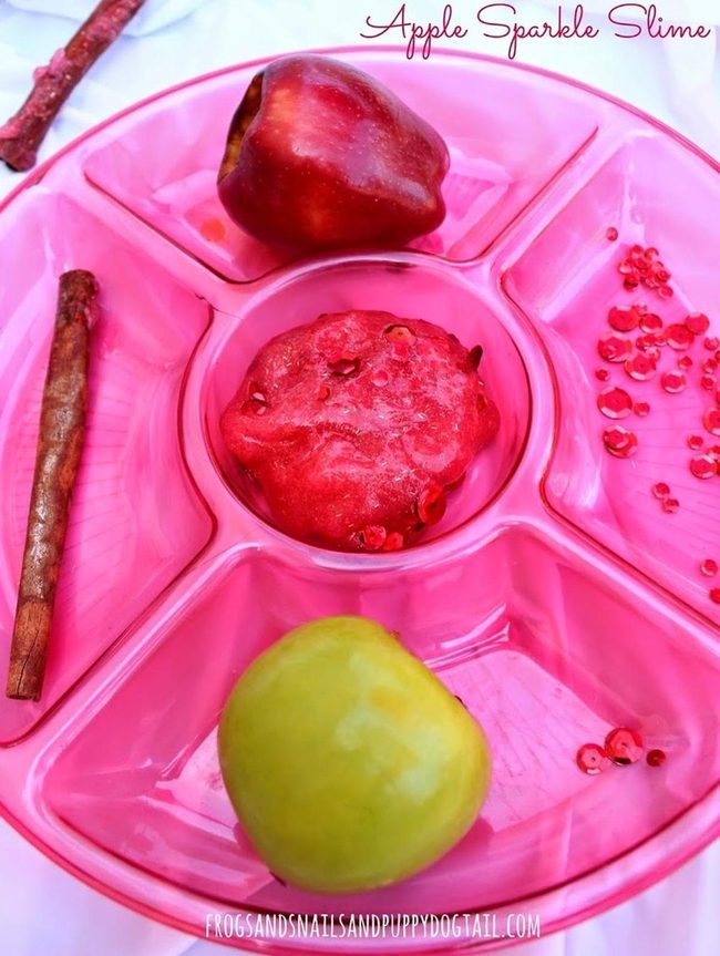 Red Sequin Snack Trays