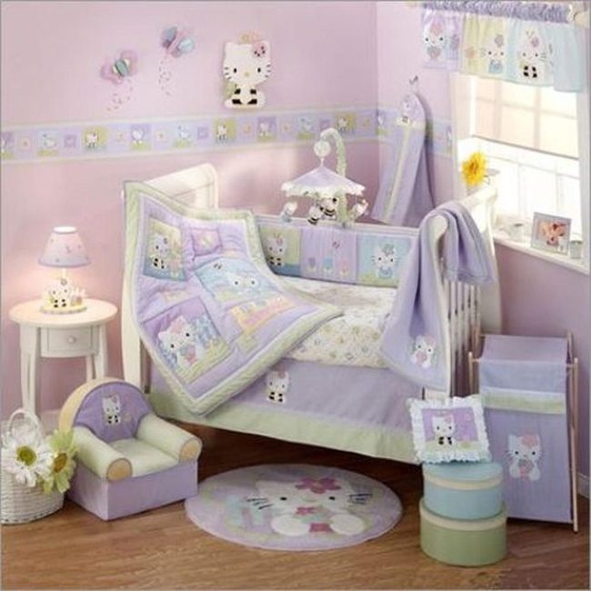 Soft Pink Kitten Nursery