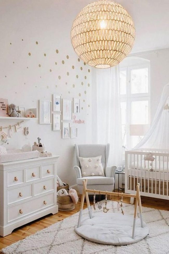 Gold Dots, Gentle Nursery