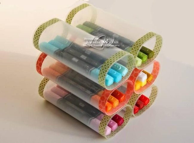 Transparent Marker Storage Towers