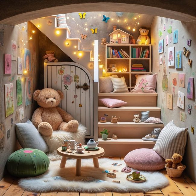 Child'S Personal Reading Fort
