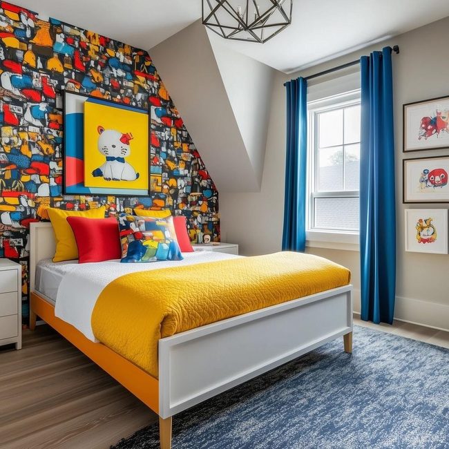 Radiant Single Wall, Child'S Imagination Ignites