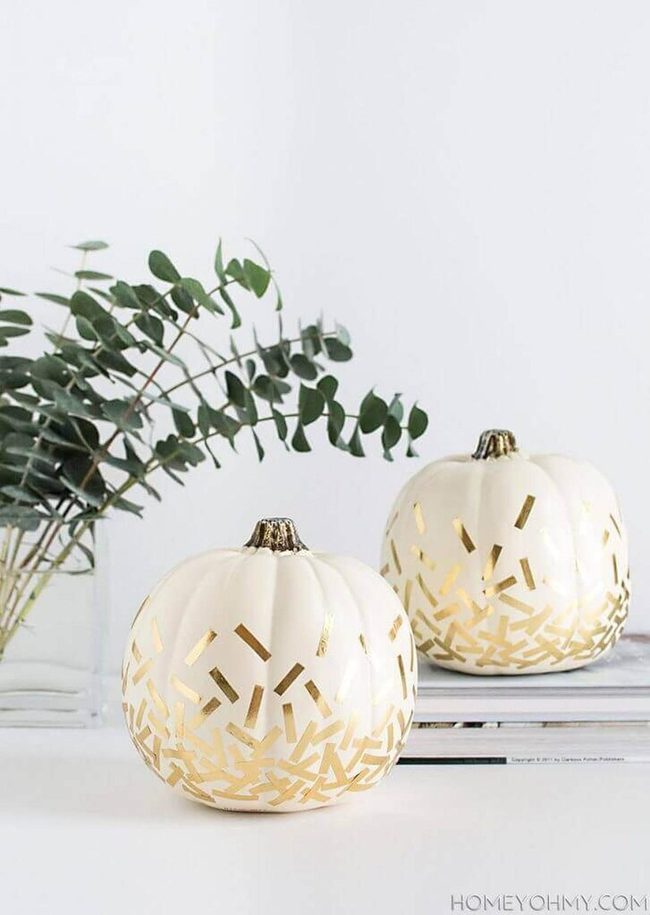 Painted Pumpkins, Mess-Free Fun