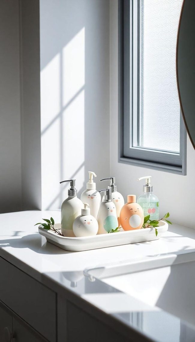 Ceramic Matte Bathroom Accessory