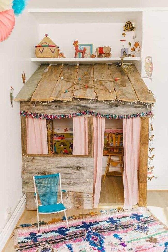 Wooden Alcove Play Shop