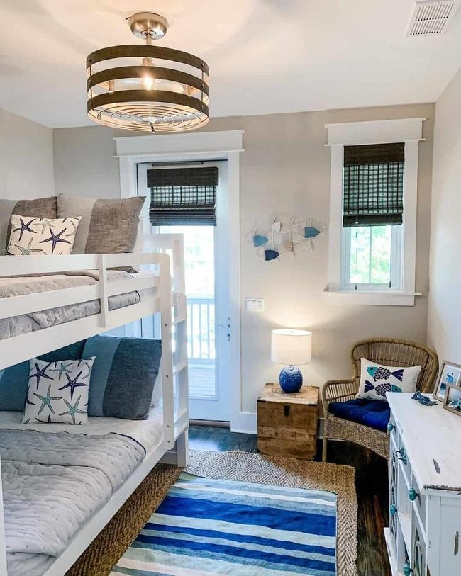 Navy Lamps, Peaceful Kids' Bedrooms