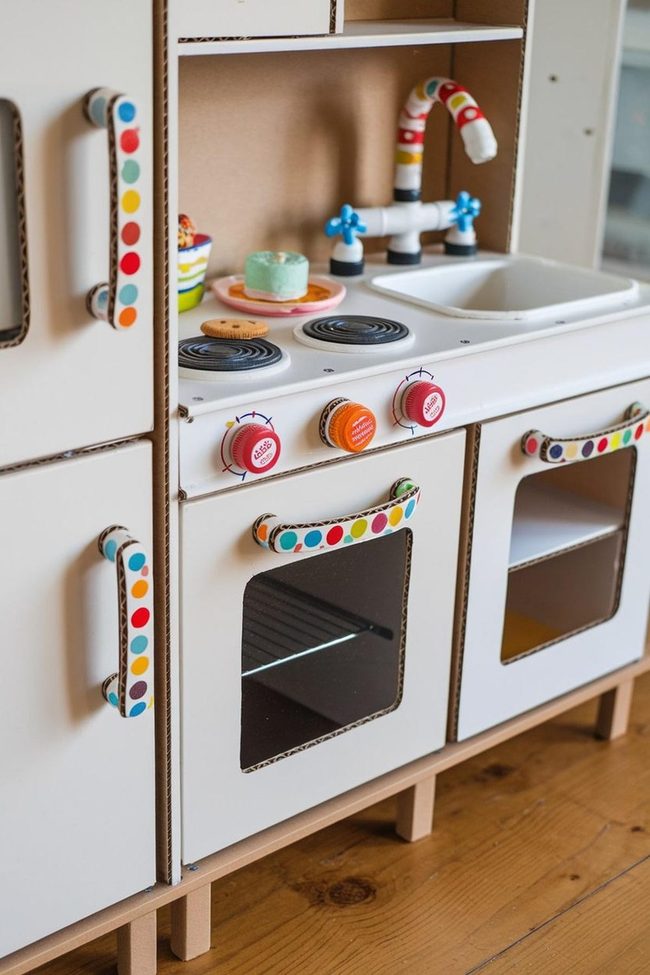 Old Cabinet Pantry Play Set