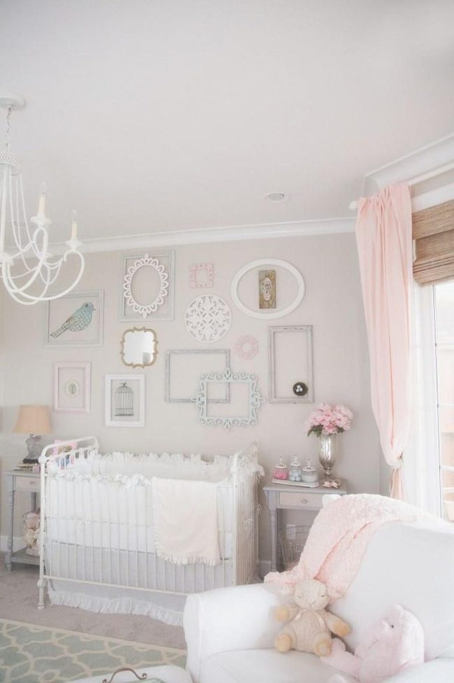 Pink Ruffled Nursery Sanctuary