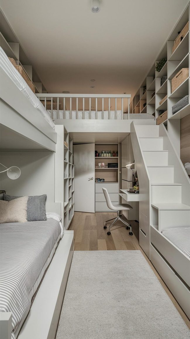 Compact Bunk Beds Save Space