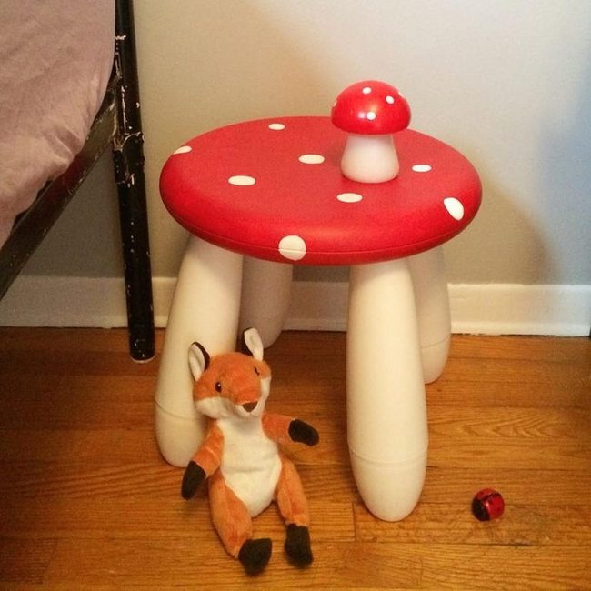 Red Mushroom Table Wonderland