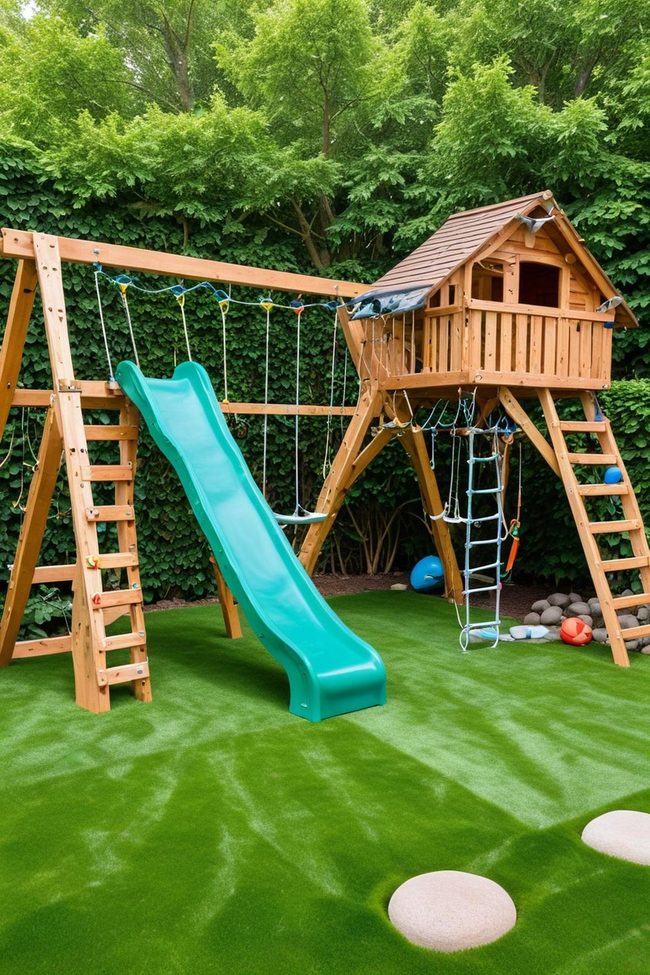 Kids' Backyard Action Zone