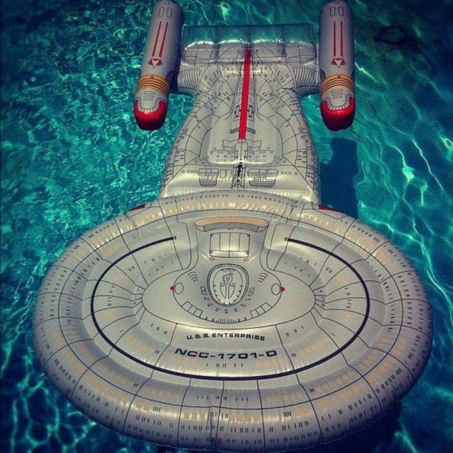 Enterprise Gray Pool Float