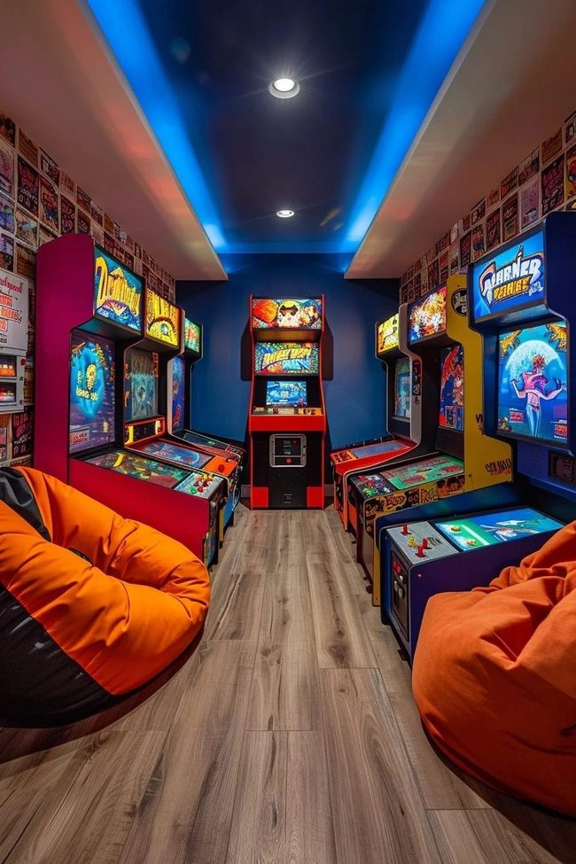 Neon Arcade Family Hub