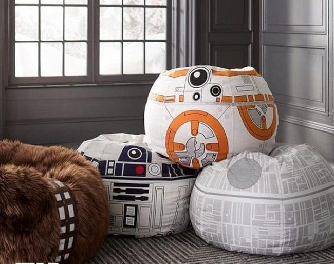Orange Droid Bean Bags Pop