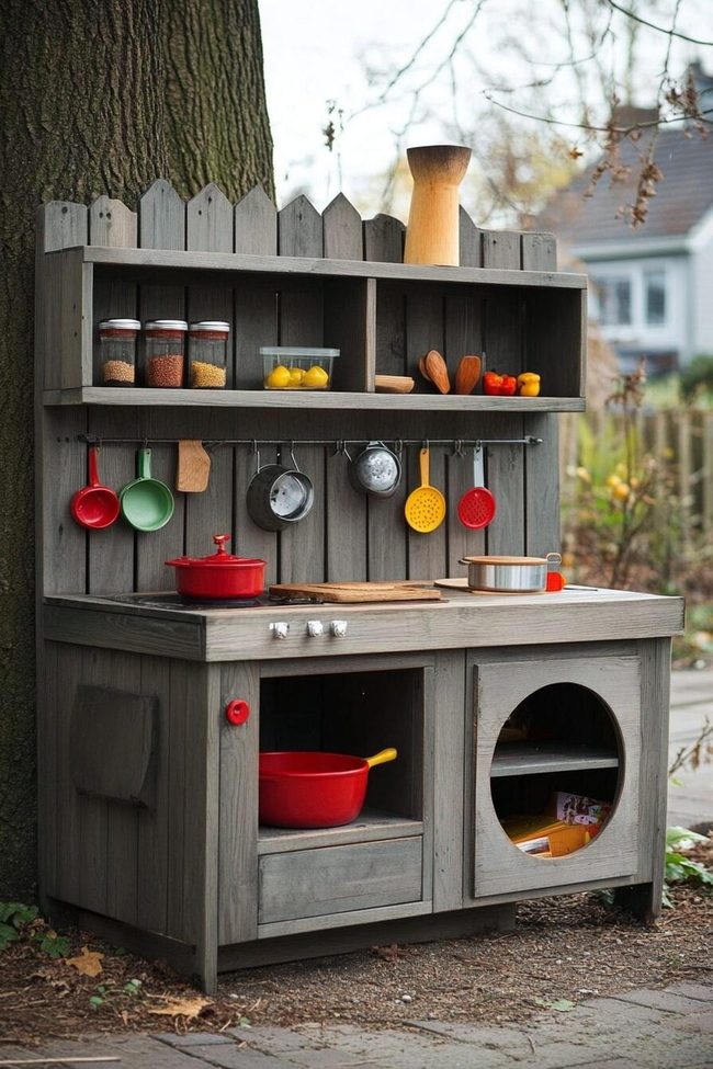 Backyard Mud Cooking Zone Weekend Build