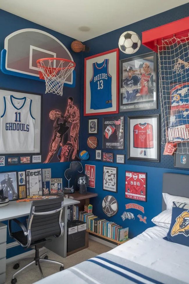 Basketball Court Sleep Sanctuary