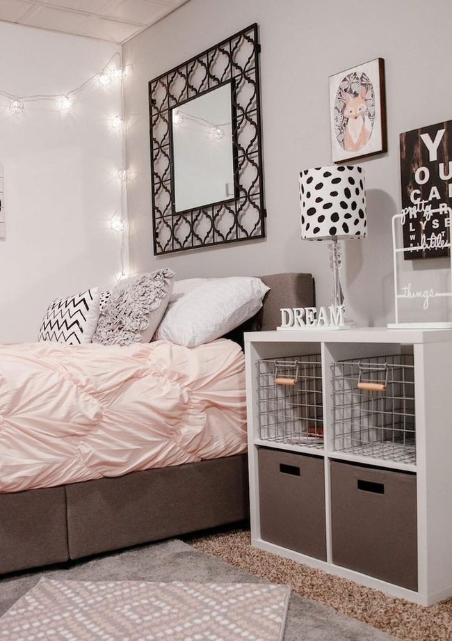 Patterned Bins, Styled Storage