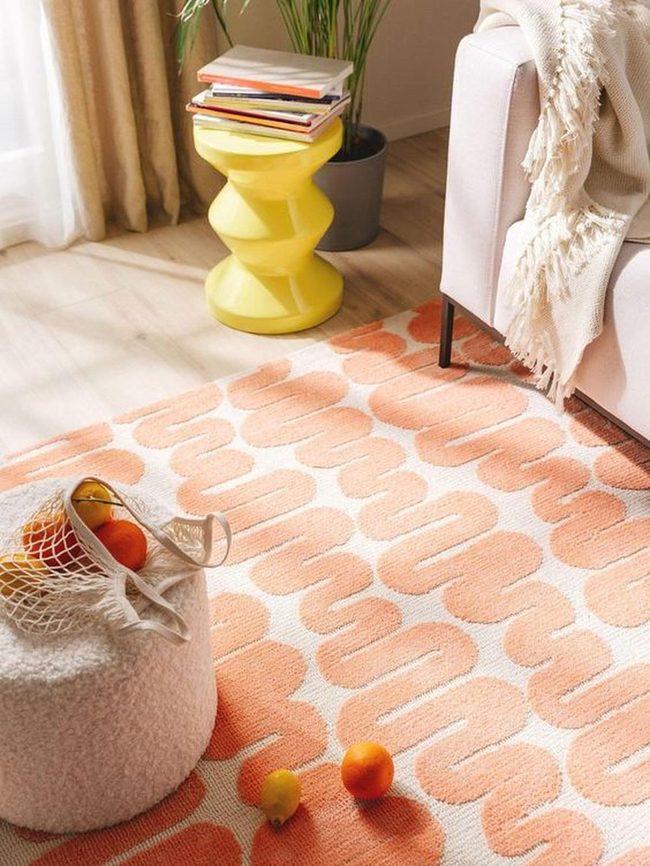Sunlit Orange And Citrus Living
