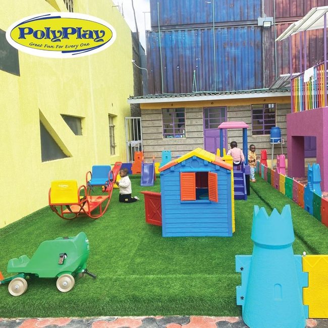 Blue Playhouse Garden Play