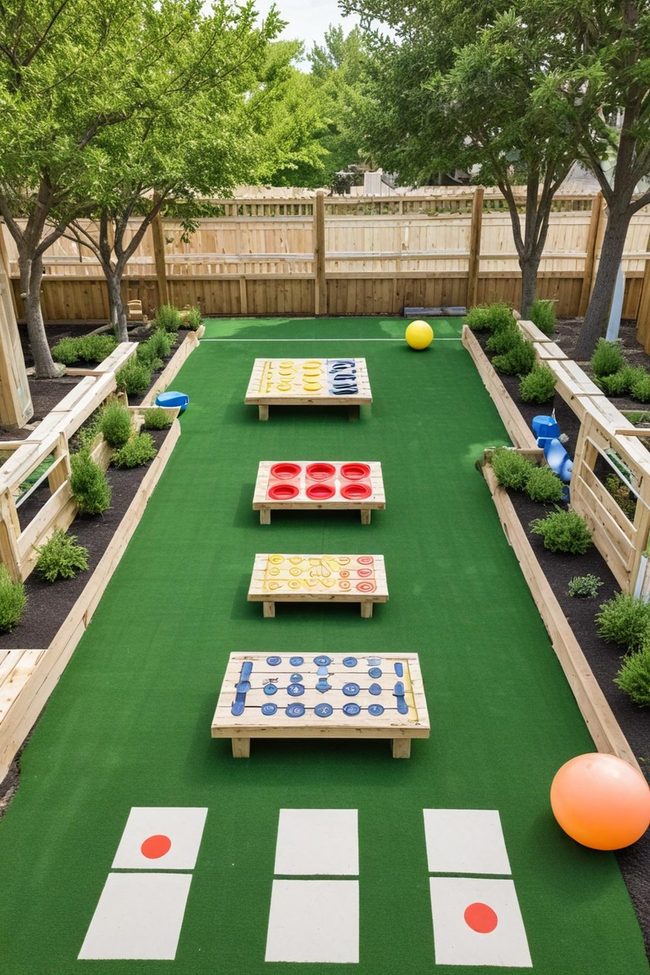 Backyard Games Hub for Kids