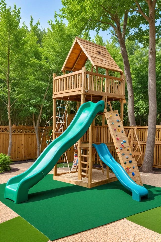 Maple Climbing Structures for Kids