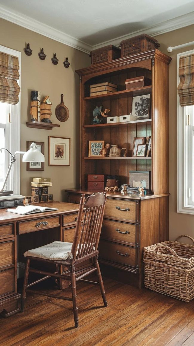 Plaid Fabric Layering With Neutrals