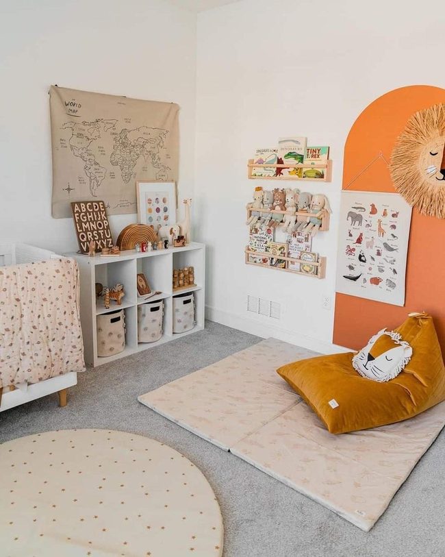 Lion Face Kids Room