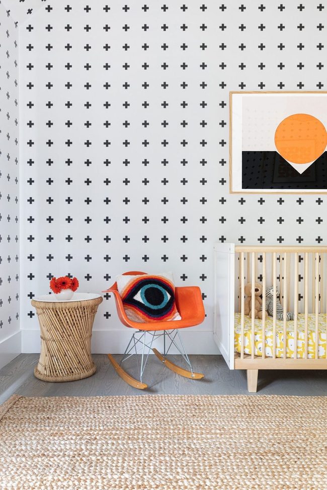 Abstract Art Meets Natural Wood