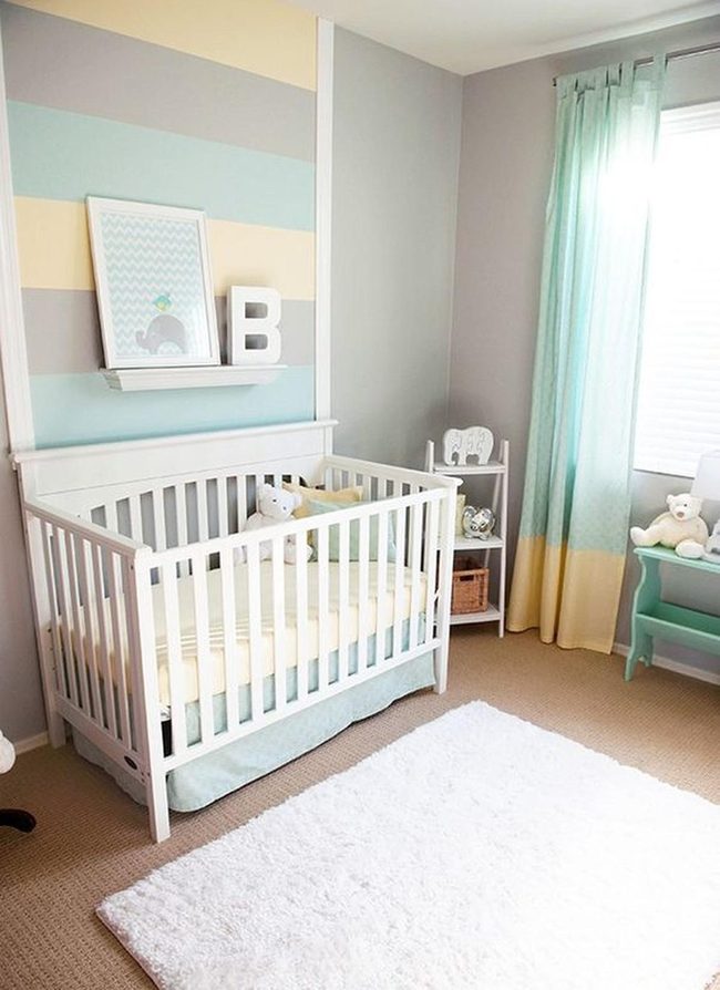 Soft Stripes, Serene Nursery