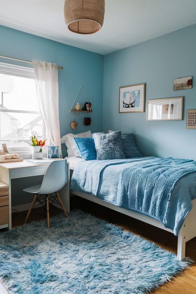 Muted Blue Morning Bell