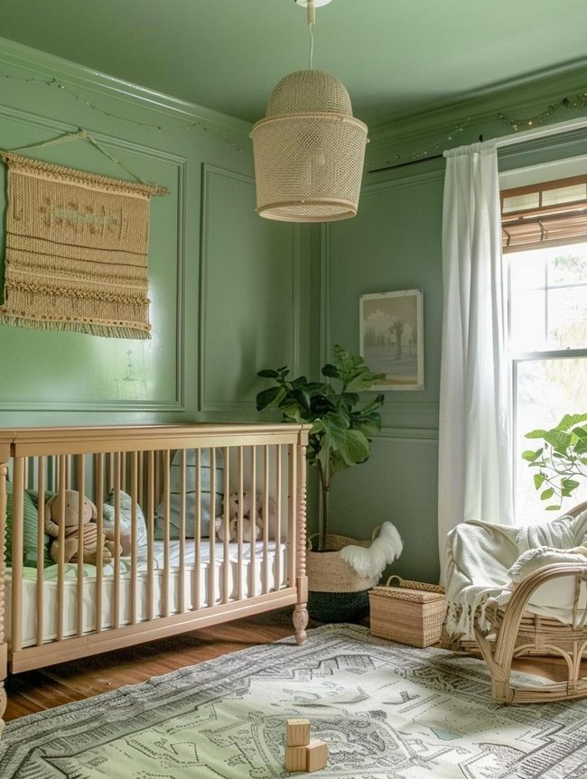 Forest Green Baby Sanctuary
