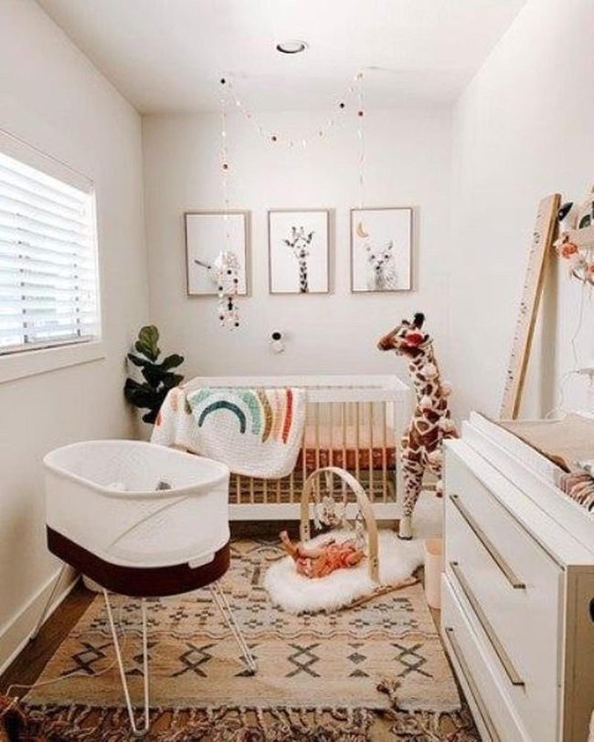Rainbow Crib, Gentle Nursery
