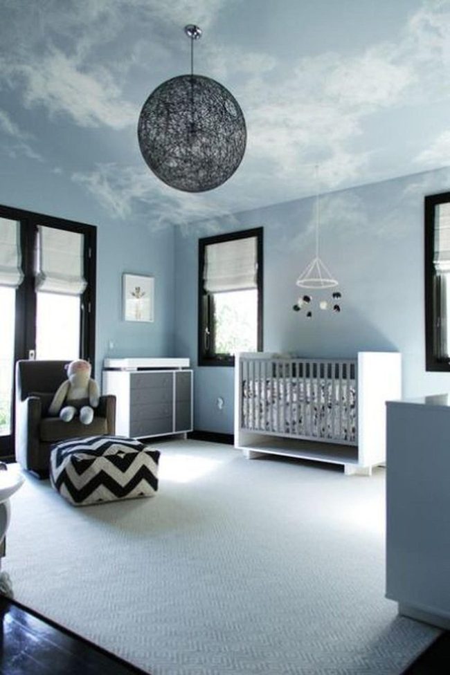 Soft Blue Nursery Essentials