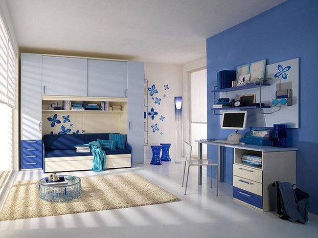 Painted Florals, Sunlit Youth Room