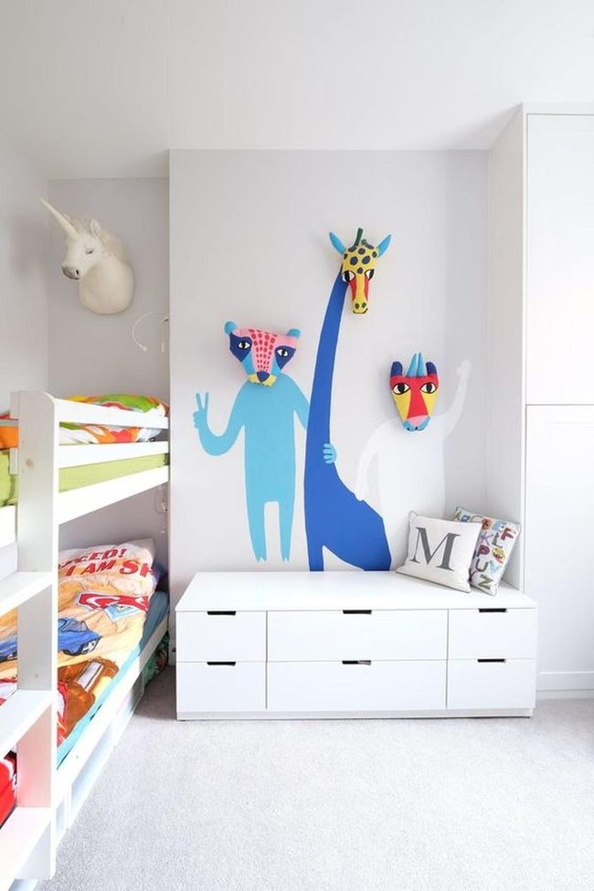 Mounted Unicorn Kids Bedroom