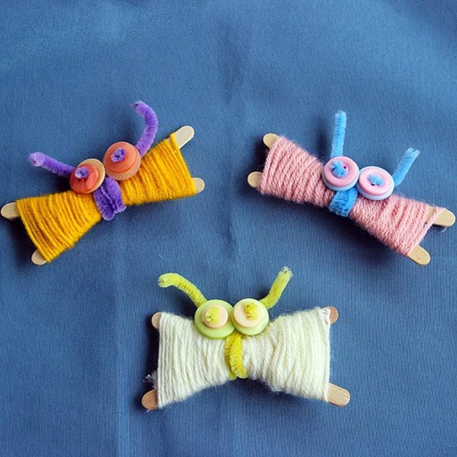 Yarn Butterfly Wall Dancers