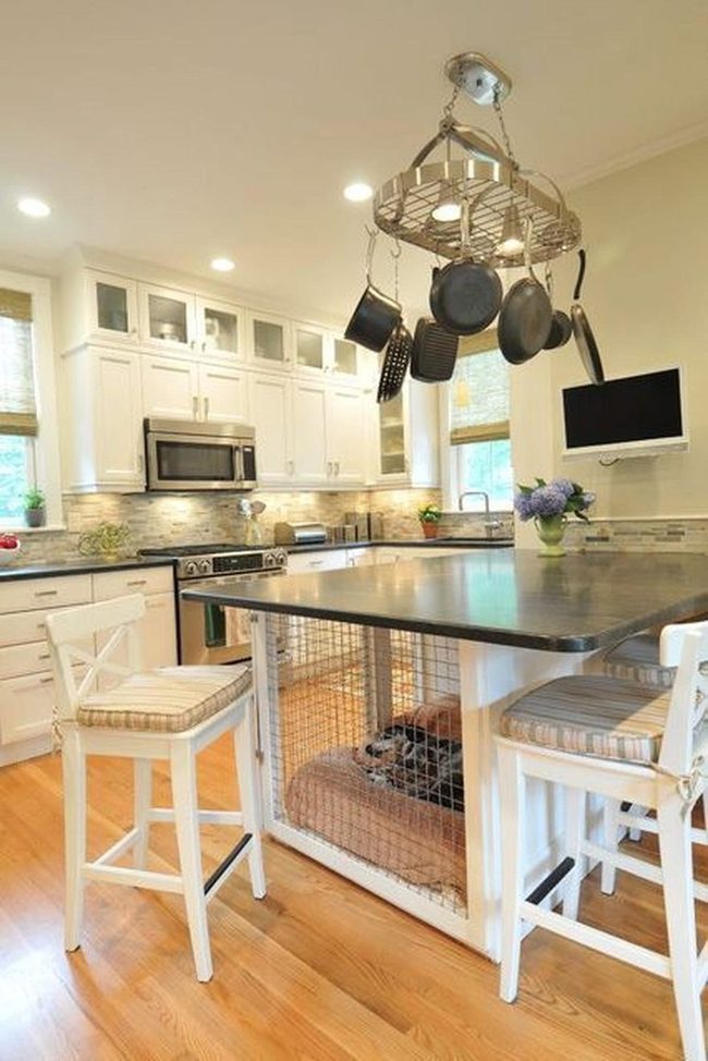 Bright Cabinets, Dark Island Anchor