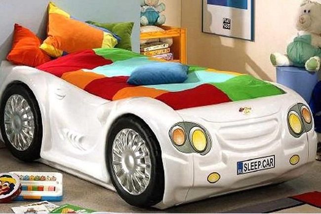 Speeding Racer Car Bed